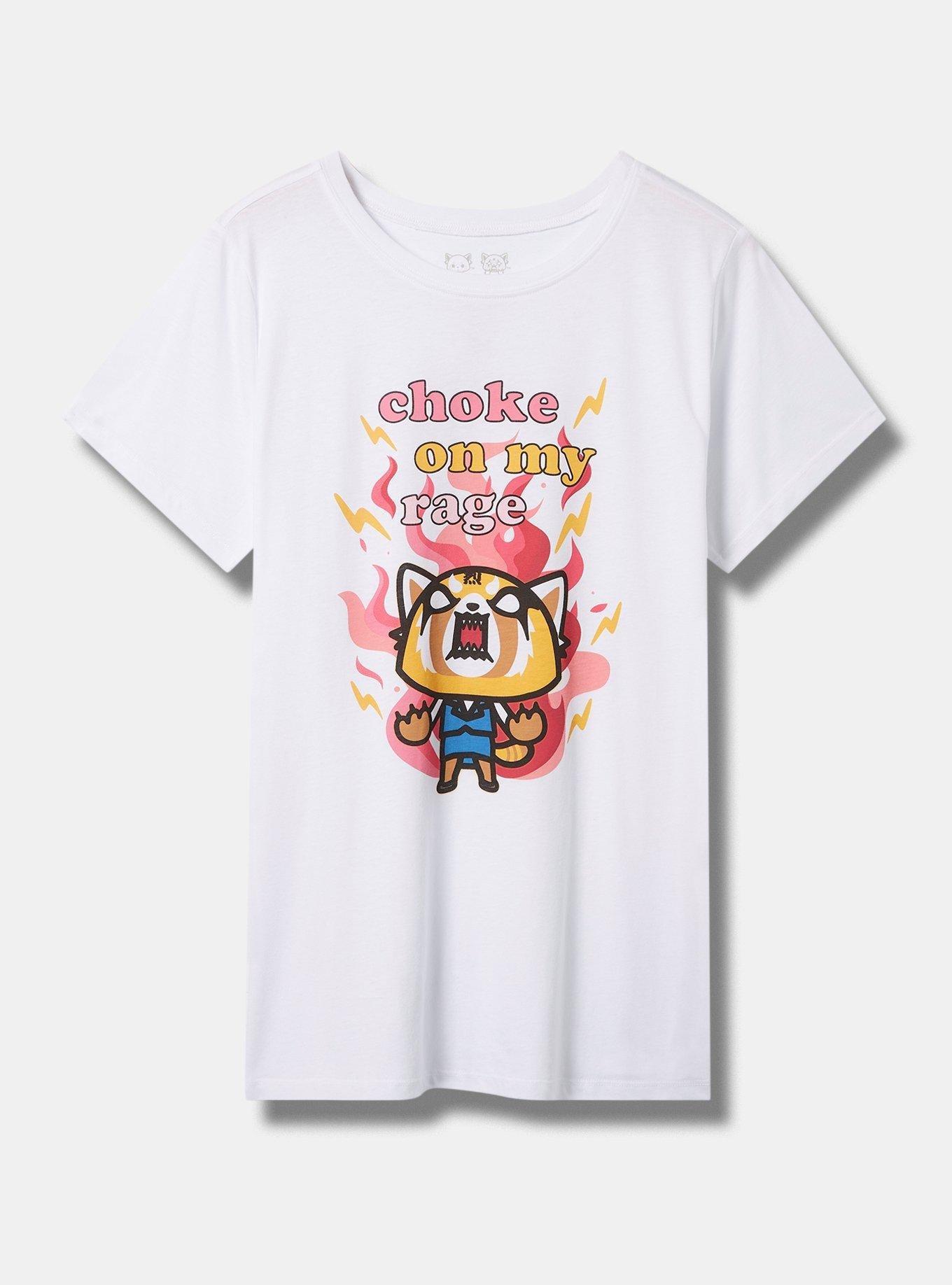 Aggretsuko Classic Fit Cotton Crew Tee