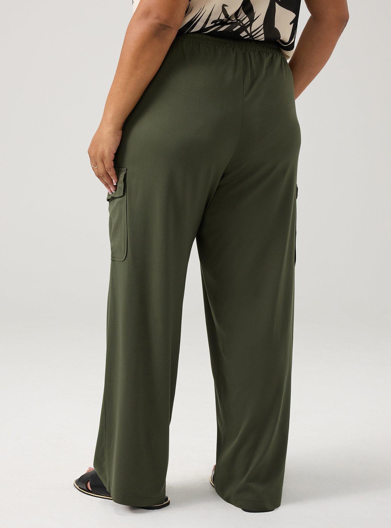 Wide-Leg Cargo Pant, DEEP DEPTHS, alternate
