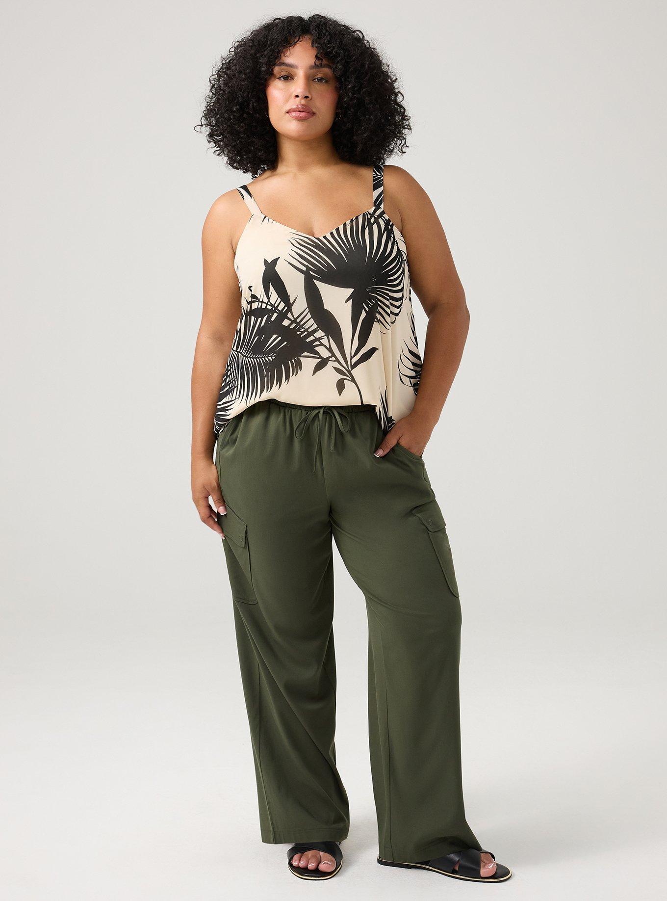 Wide-Leg Cargo Pant, DEEP DEPTHS, hi-res