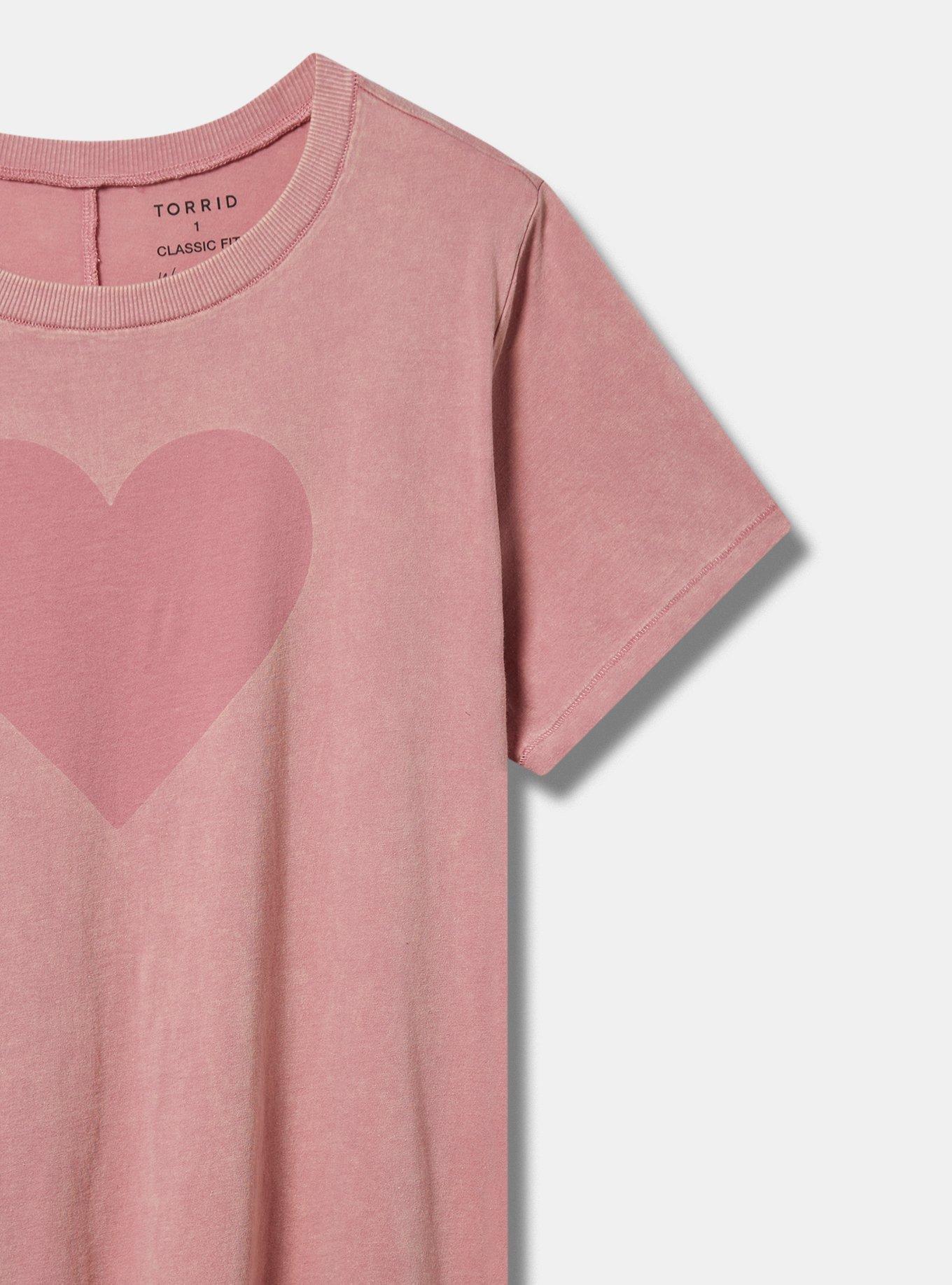 Regular Fit Puffed Heart Tee main image 1