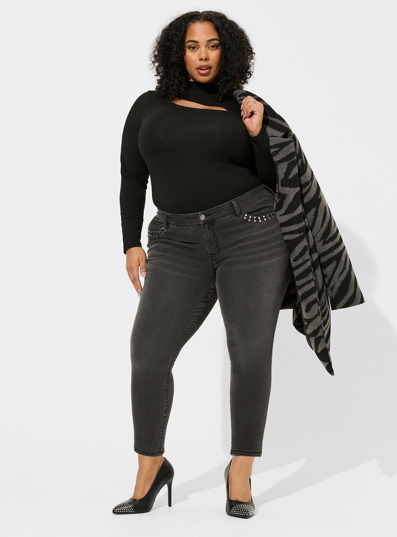 Perfect Skinny Ankle Vintage Stretch Mid-Rise Jean