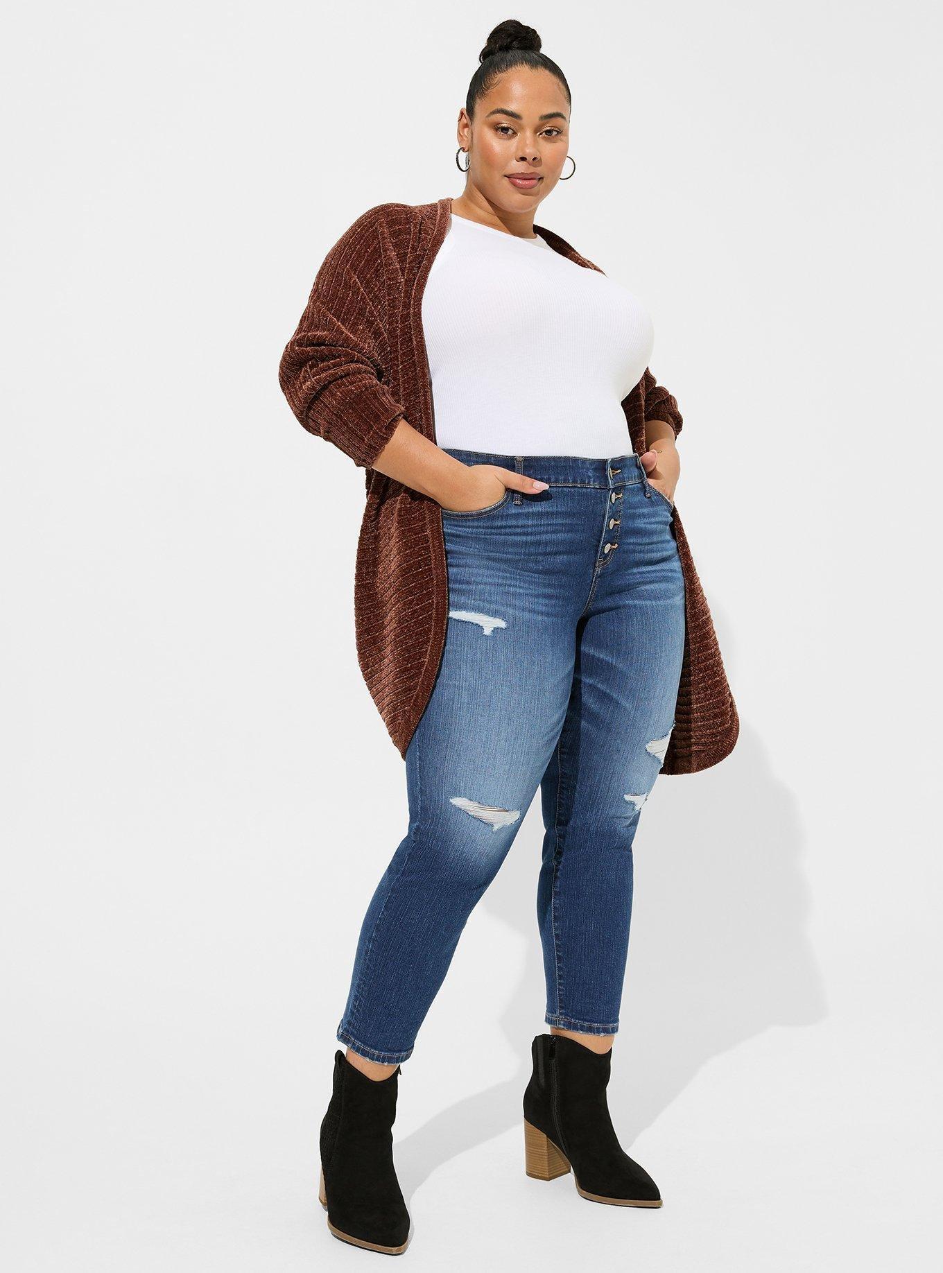 Plus Size - Jogger Knit Denim High-Rise Jean - Torrid