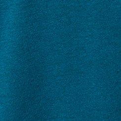 French Terry Surplice Long Sleeve Active Hoodie, GULF COAST, swatch