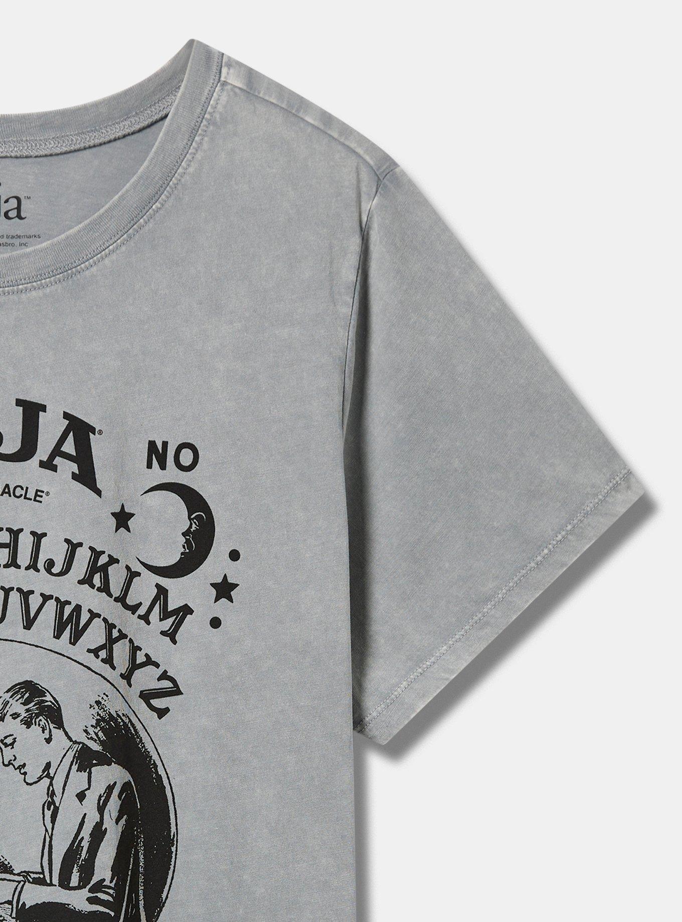 Plus Size Ouija Classic Fit Cotton Crew Neck Tee, MULTI TIE DYE, alternate