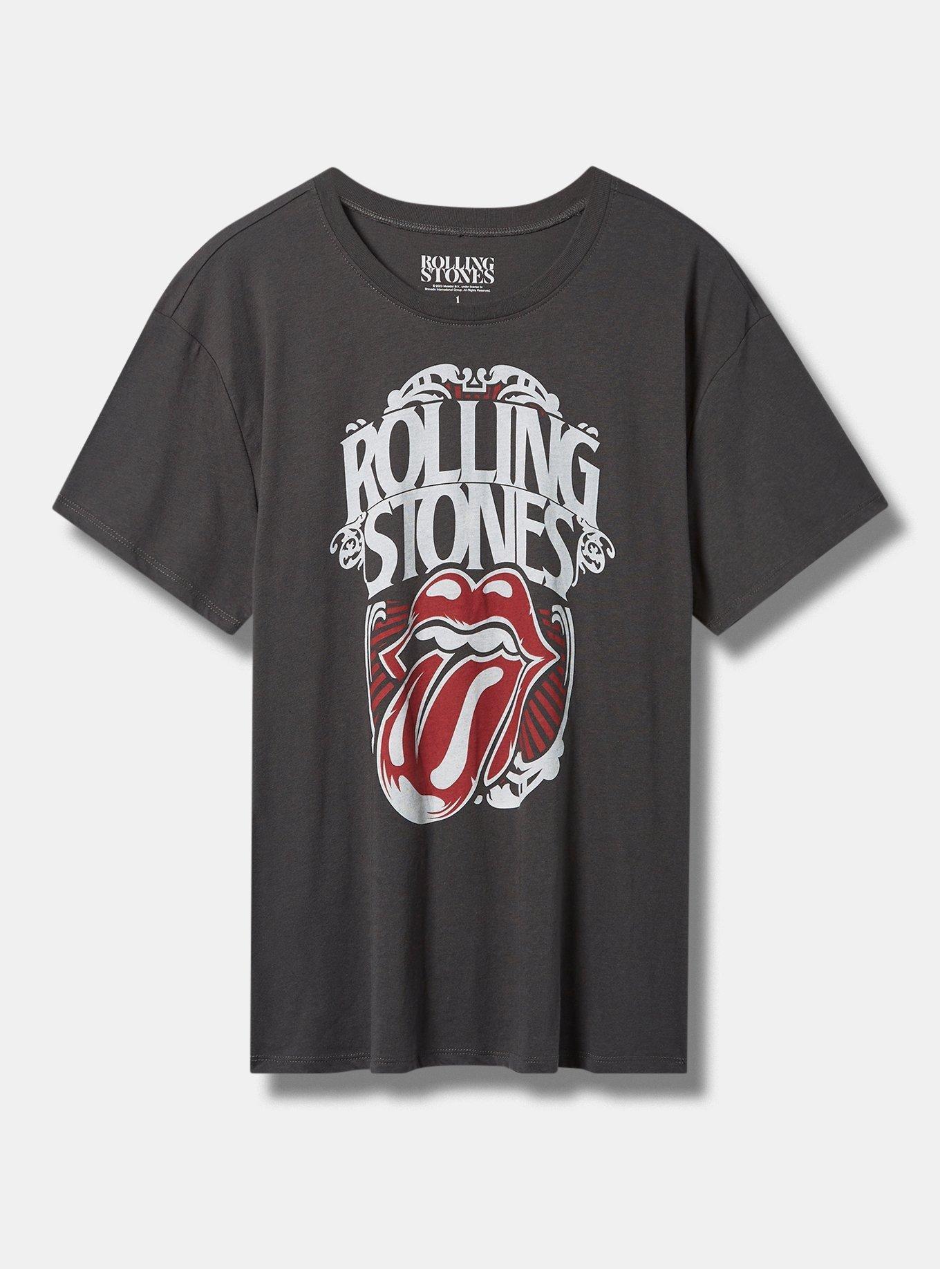 Plus Size - Rolling Stones Relaxed Fit Crew Tee - Torrid