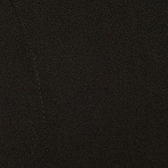 Fit And Flare Rayon Slub Sleeveless Top, DEEP BLACK, swatch