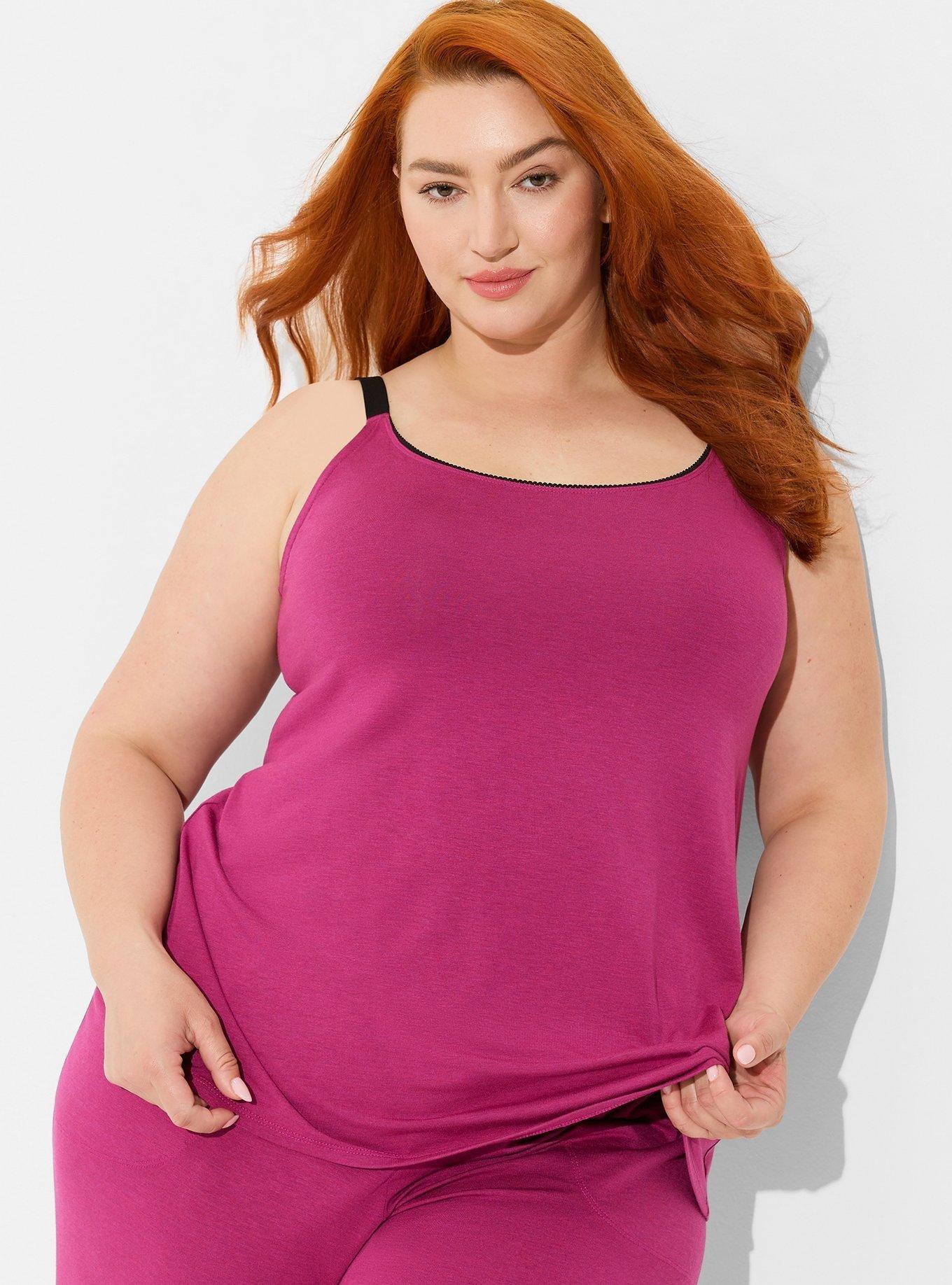 Super Soft Crossback Sleeveless Sleep Cami