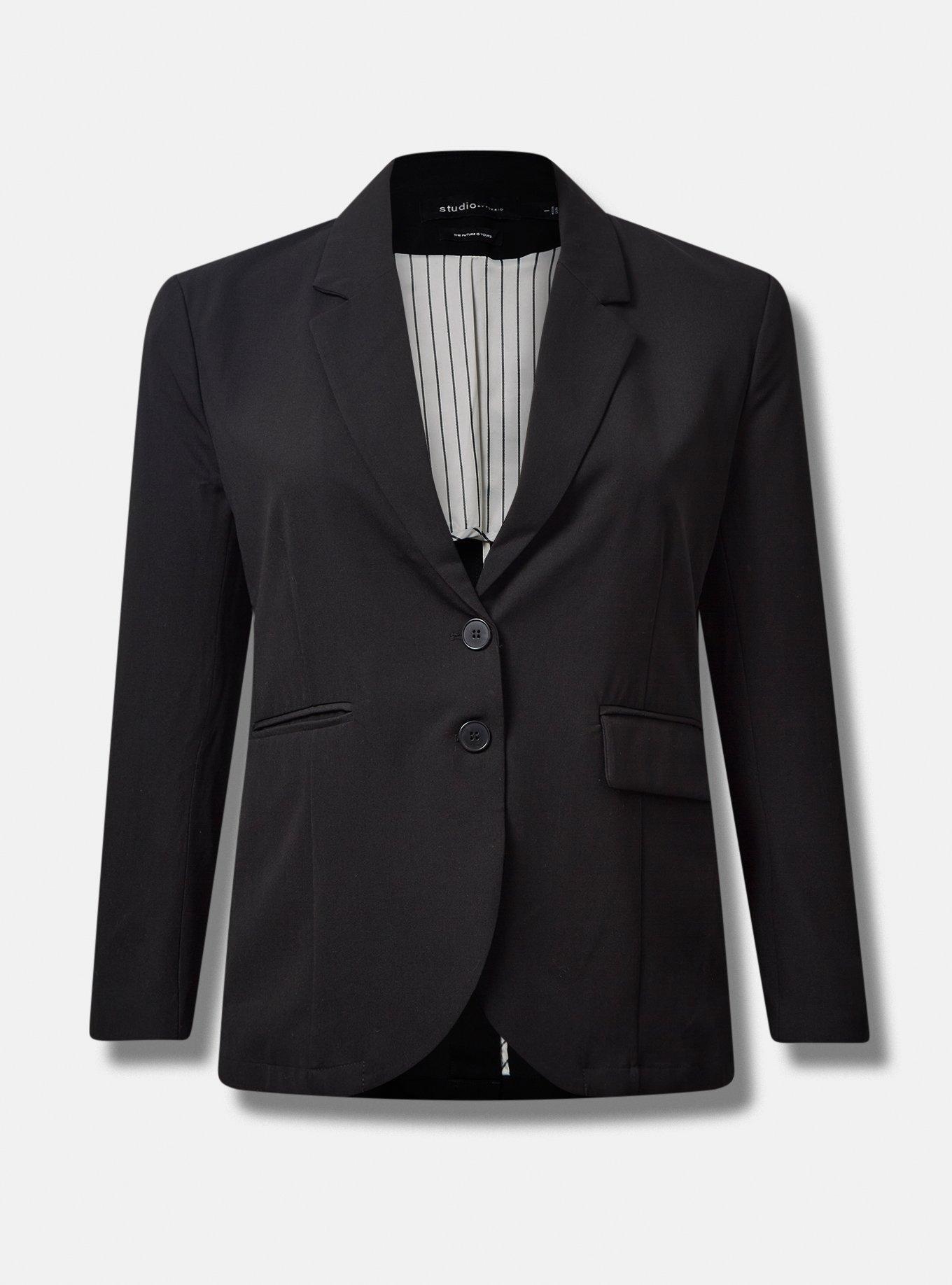 Relaxed Fit City Twill Blazer