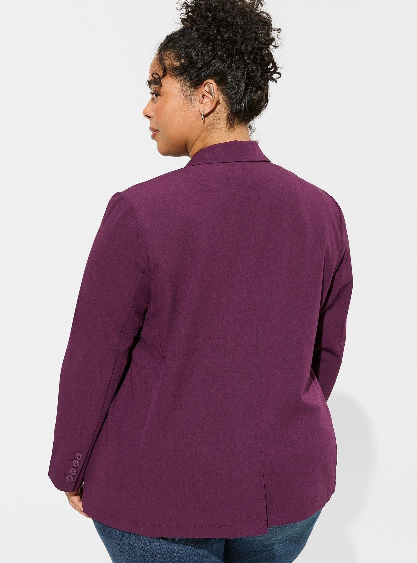 Husk Relaxed Tailored Twill Blazer