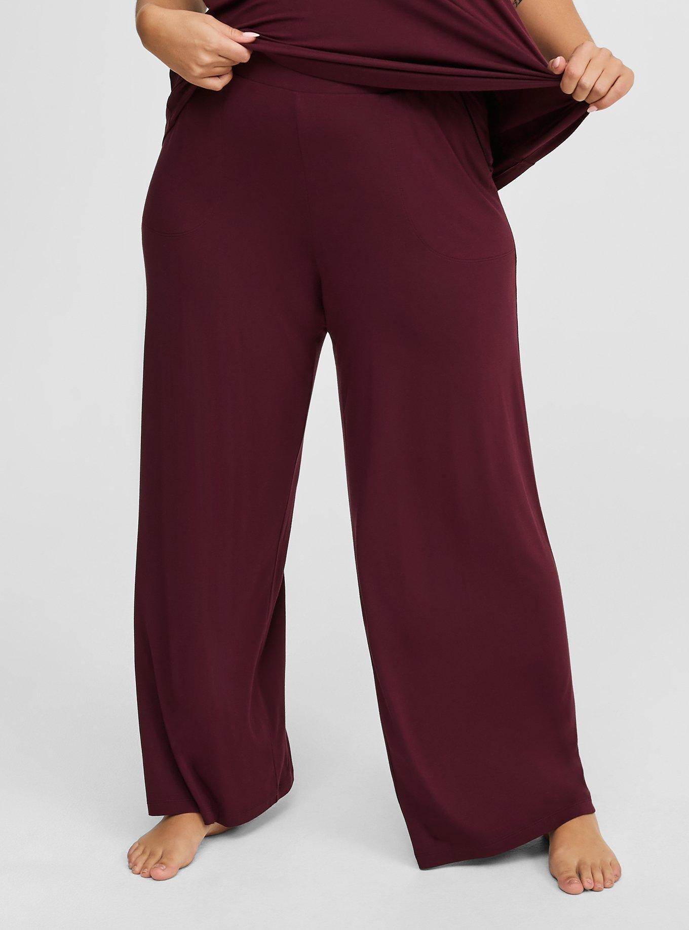 Plus Size - Sleep Super Soft Wide-leg Pant - Torrid