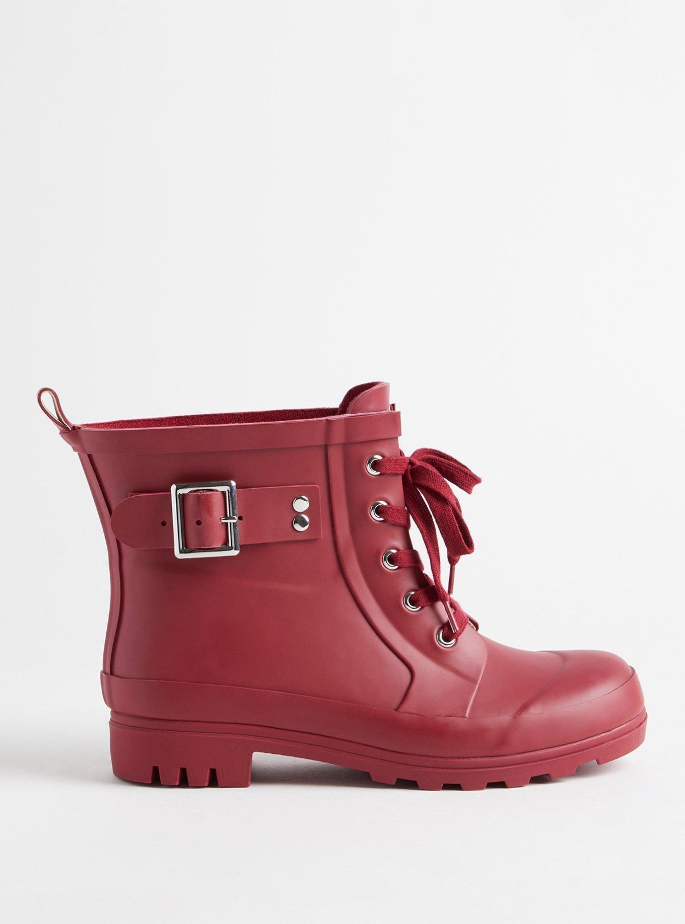 Torrid red boots sale