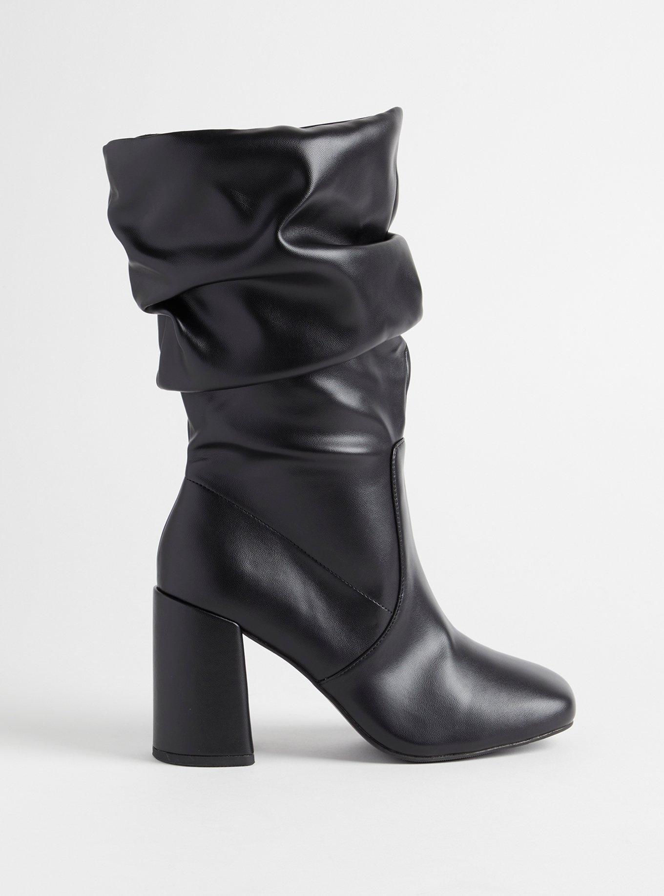 Slouchy Mid Calf Boot (WW)