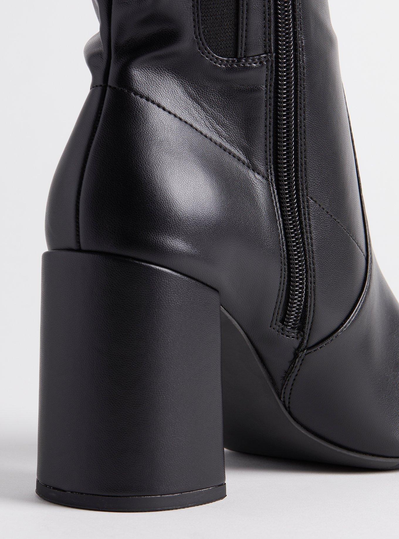 Slouchy Mid Calf Boot (WW)