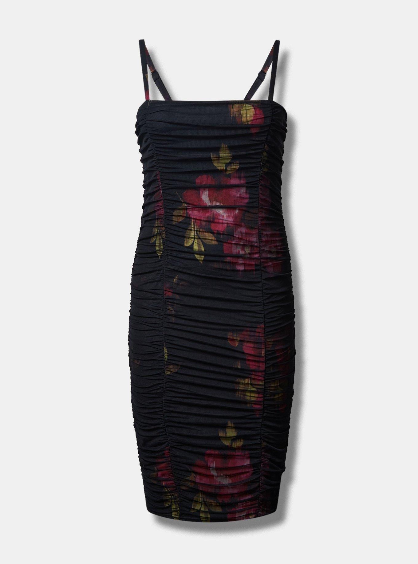 chanel black dress with gold chains 1990s Zandra Rhodes Black Silk Evening Dress With Gold Chain Print main image 1