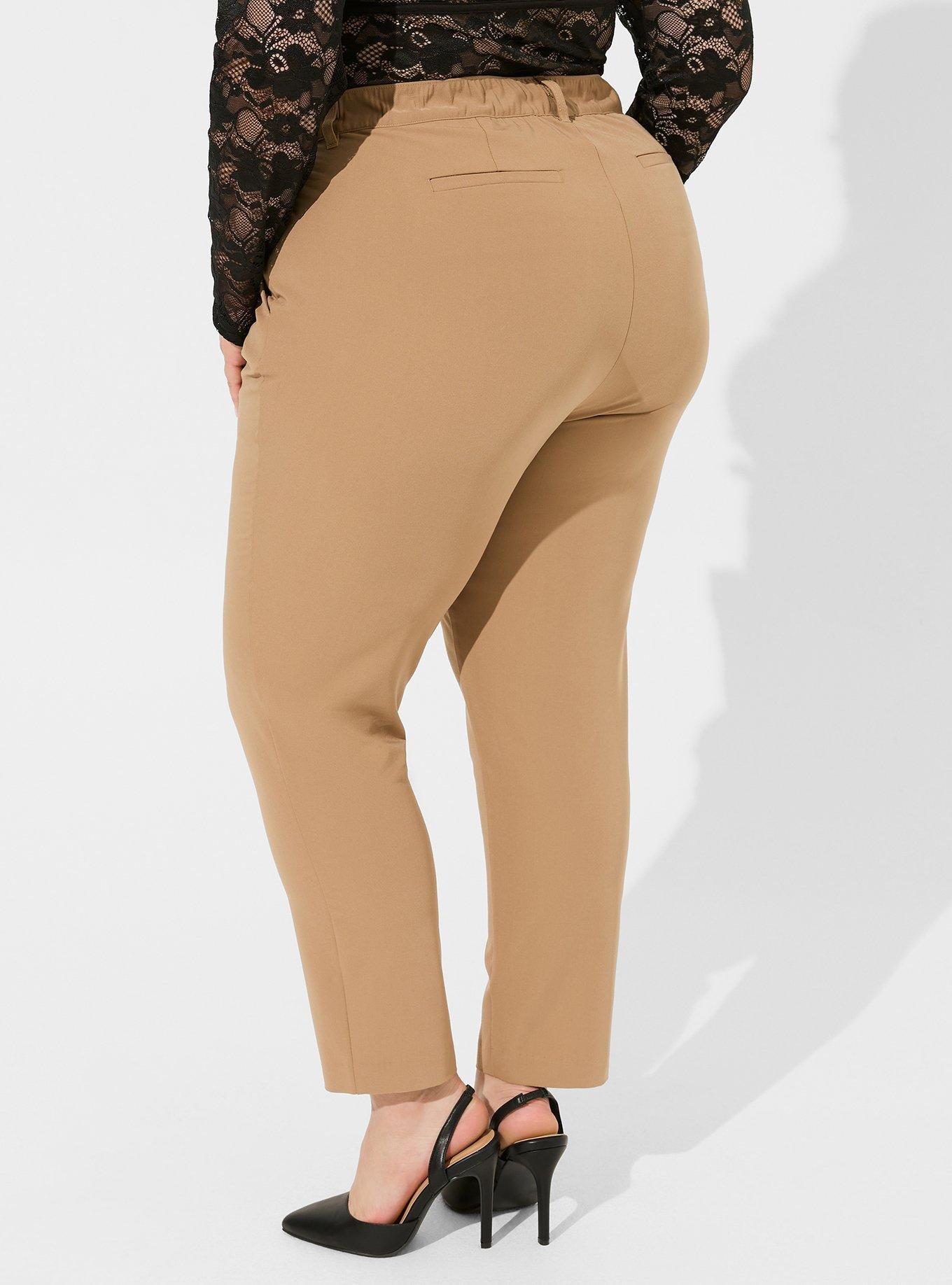 Plus Size - Relaxed Taper City Twill High-Rise Pant - Torrid