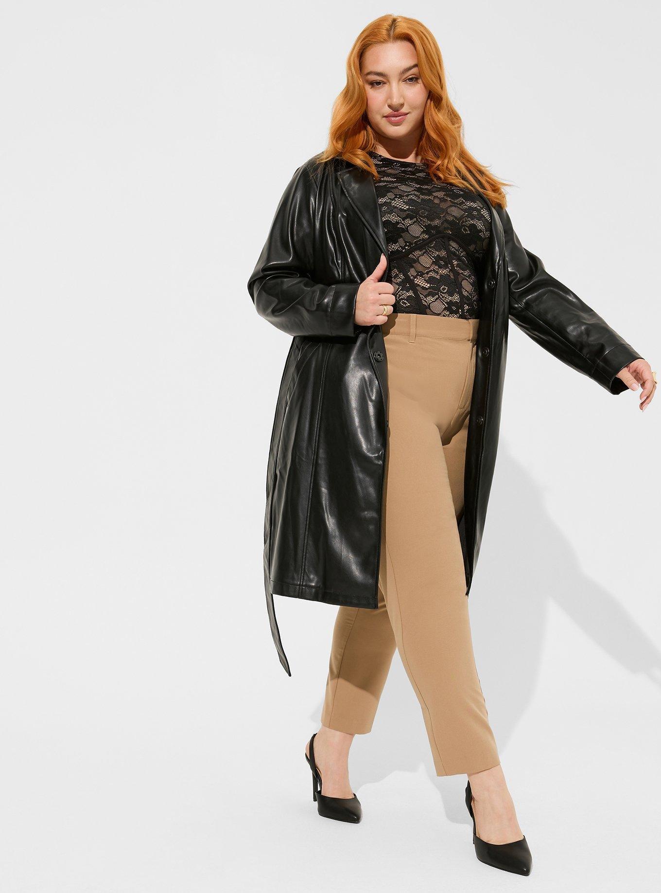 Plus Size - Relaxed Taper City Twill High-Rise Pant - Torrid