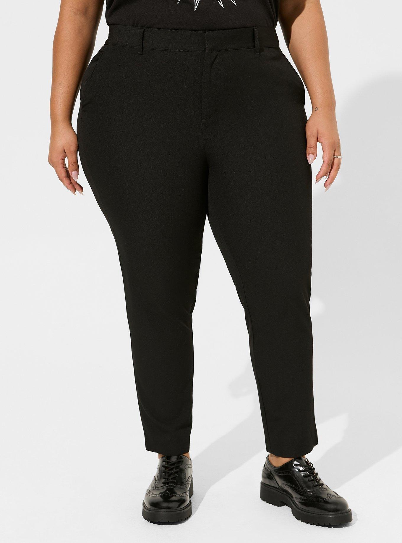 Relaxed Taper City Twill High-Rise Pant