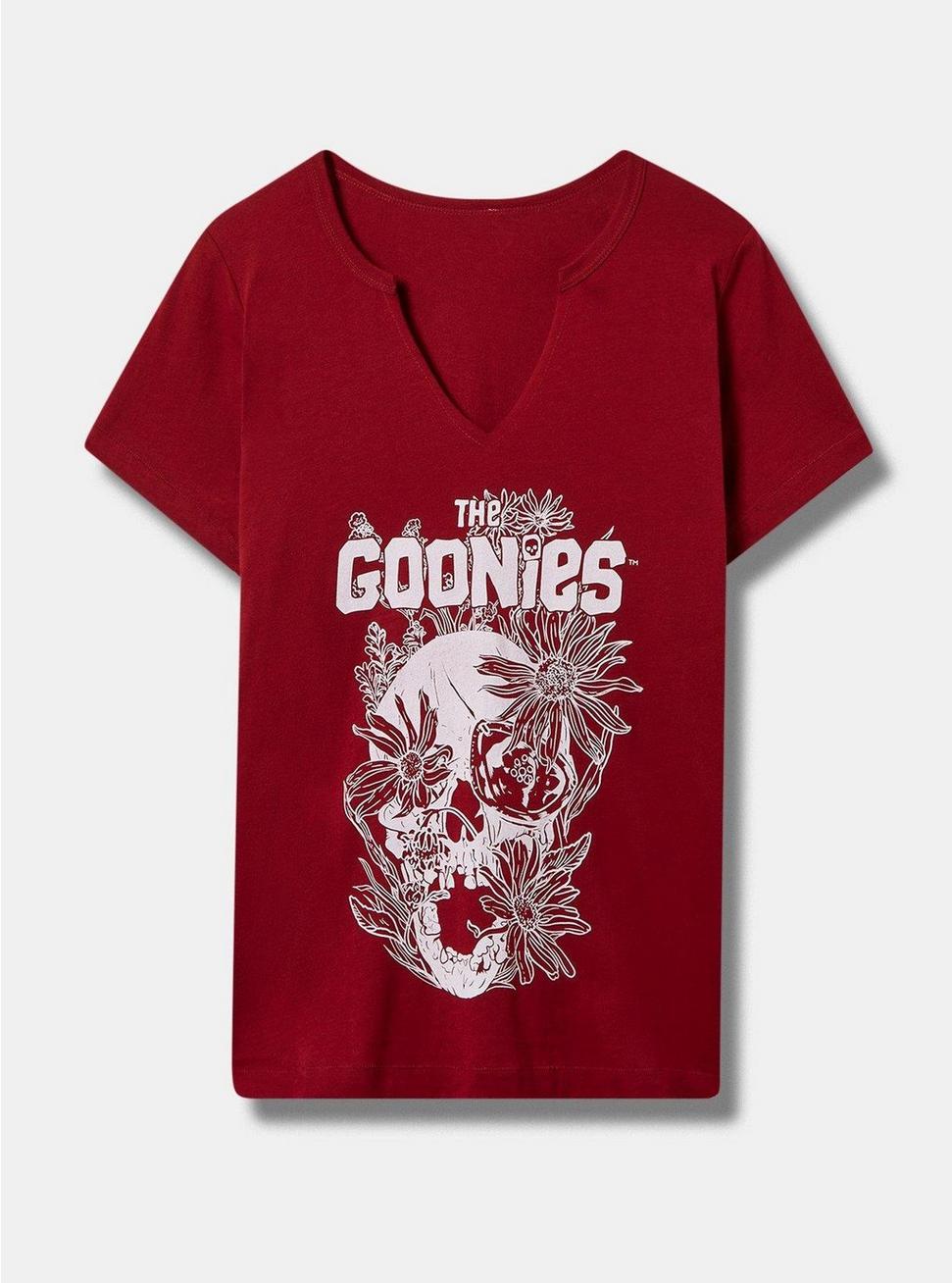 The Goonies Classic Fit Cotton Notch Vintage Tee, RHUBARB, hi-res