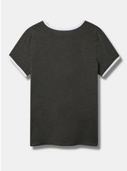 Dare Classic Fit Cotton Crew Tee, CHARCOAL HEATHER, alternate