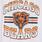NFL Chicago Bears Classic Fit Cotton Boatneck Varsity Tee, BRIGHT WHITE, swatch