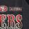NFL San Francisco 49ers Classic Fit Cotton Boatneck Varsity Tee, GREY, swatch