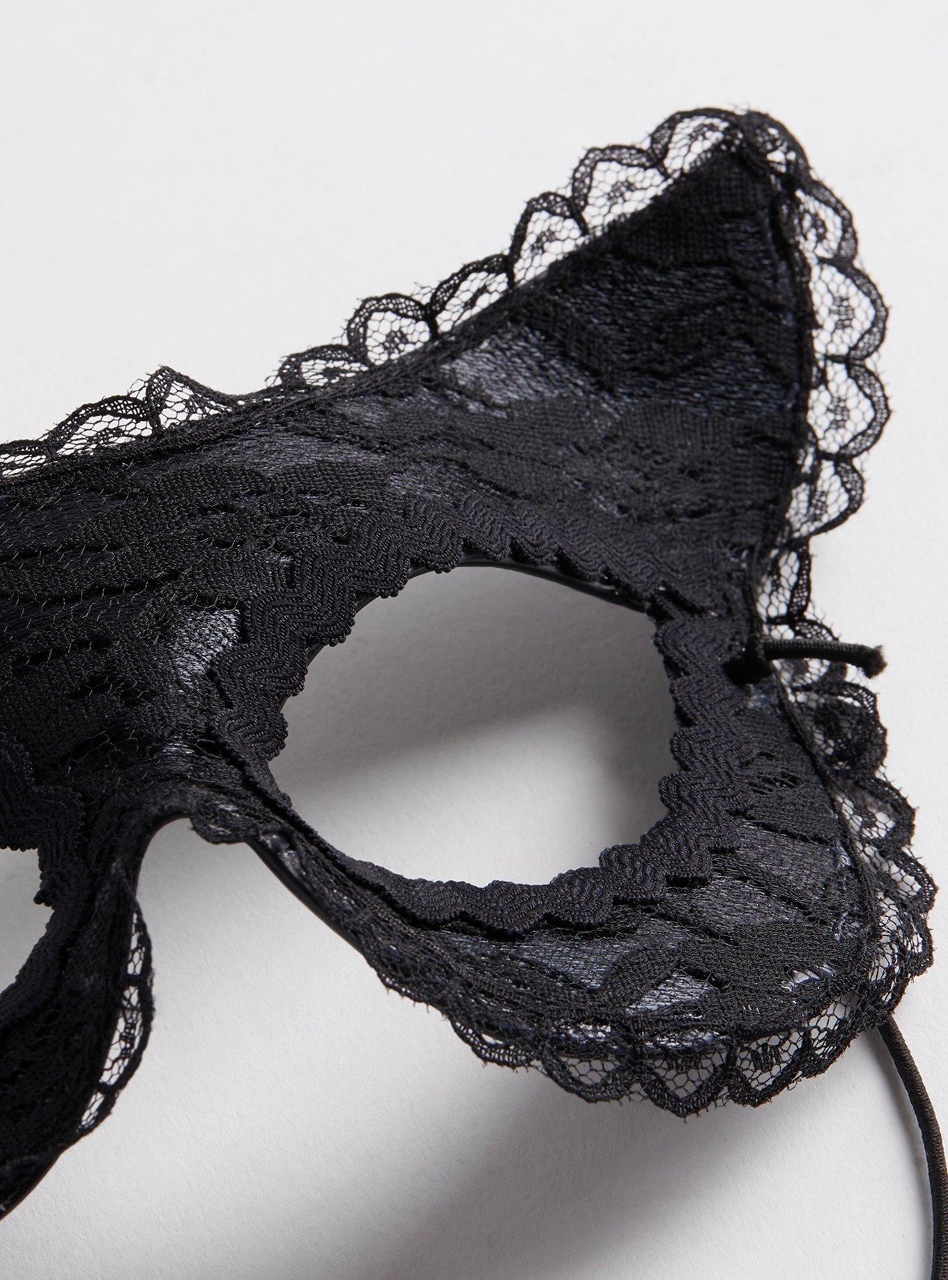 Halloween Lace Cat Eye Mask