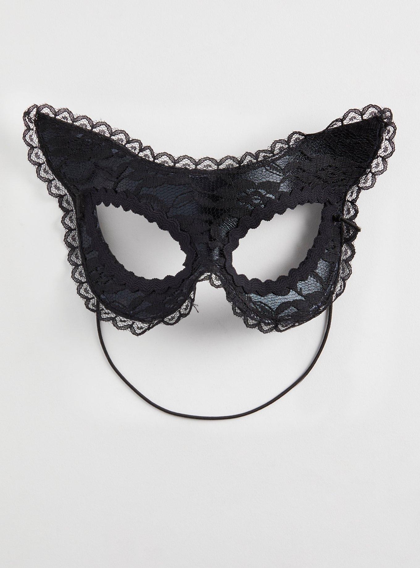 Halloween Lace Cat Eye Mask