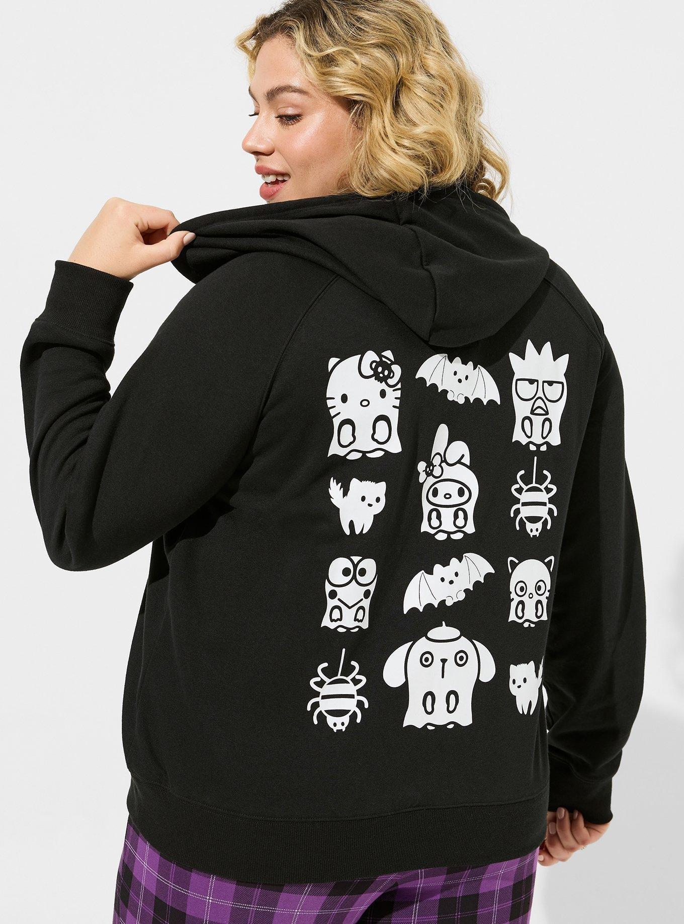 Plus Size - Hello Kitty Cozy Fleece Zip Up Hoodie - Torrid