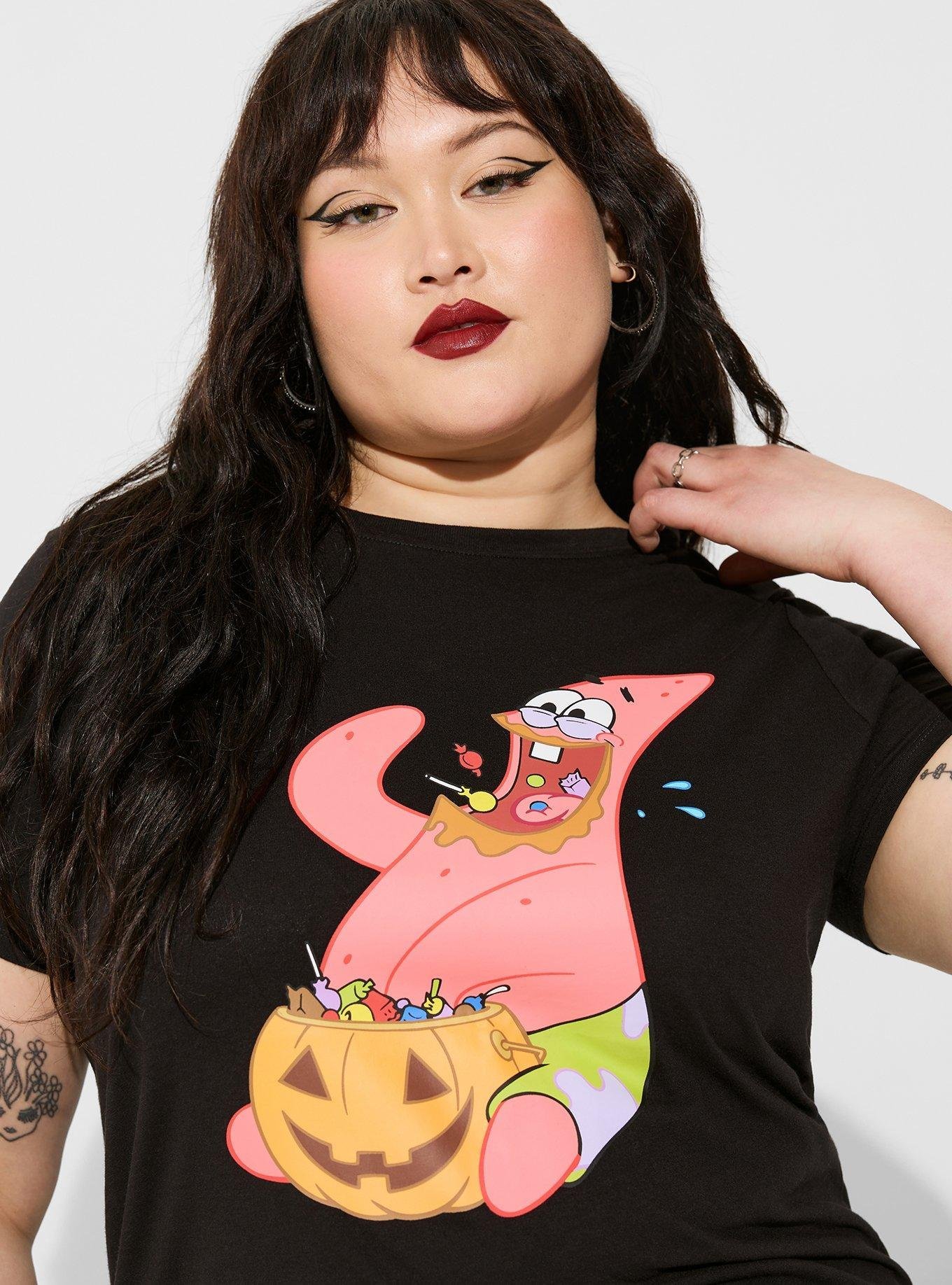 Plus Size - Spongebob Patrick Classic Fit Cotton Crew Tee - Torrid