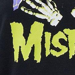 Plus Size Misfits Cozy Fleece Hoodie, DEEP BLACK, swatch