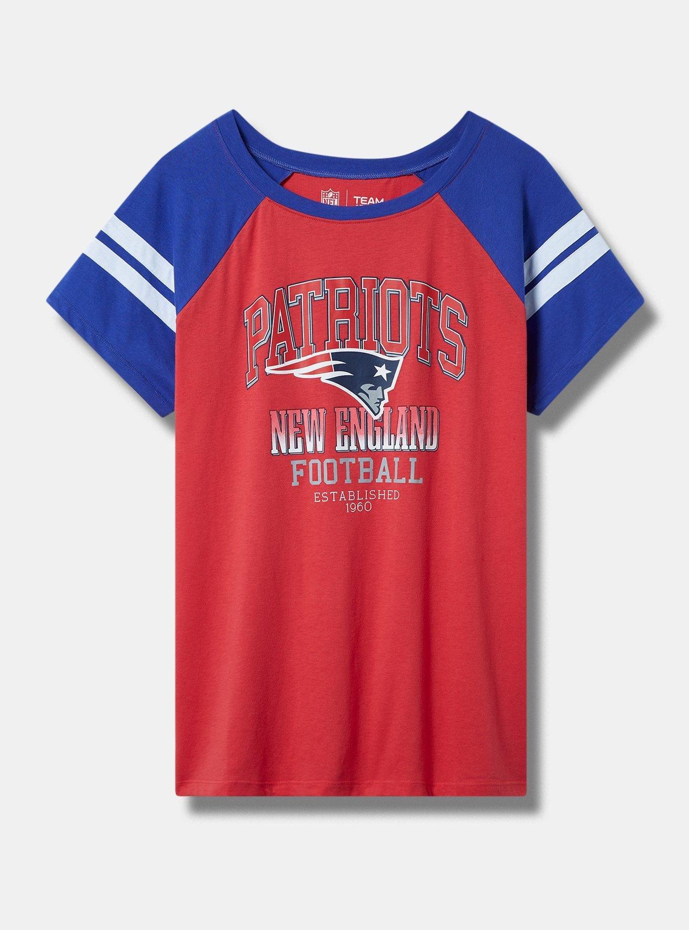 New England Patriots Cotton Fabric 58 - Red