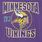 Plus Size NFL Minnesota Vikings Classic Fit Cotton Boatneck Varsity Tee, PURPLE, swatch