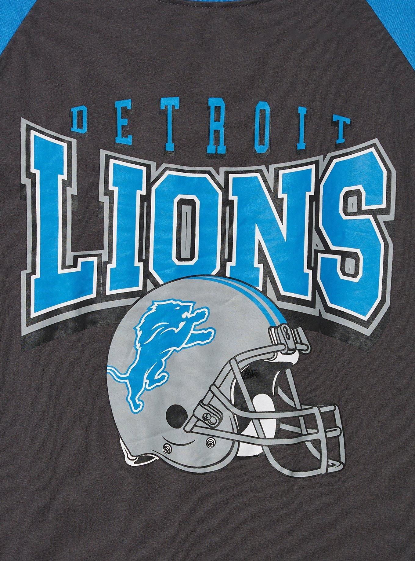 Detroit Lions Women's Break the Tie T-Shirt - Vintage Detroit Collection