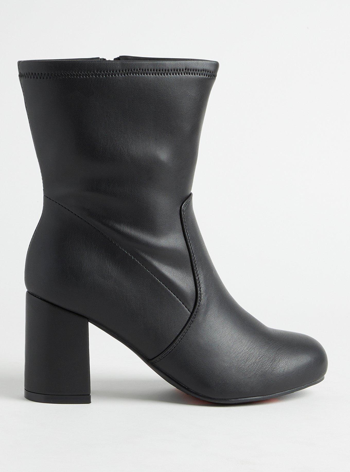 erettie platform stretch bootie