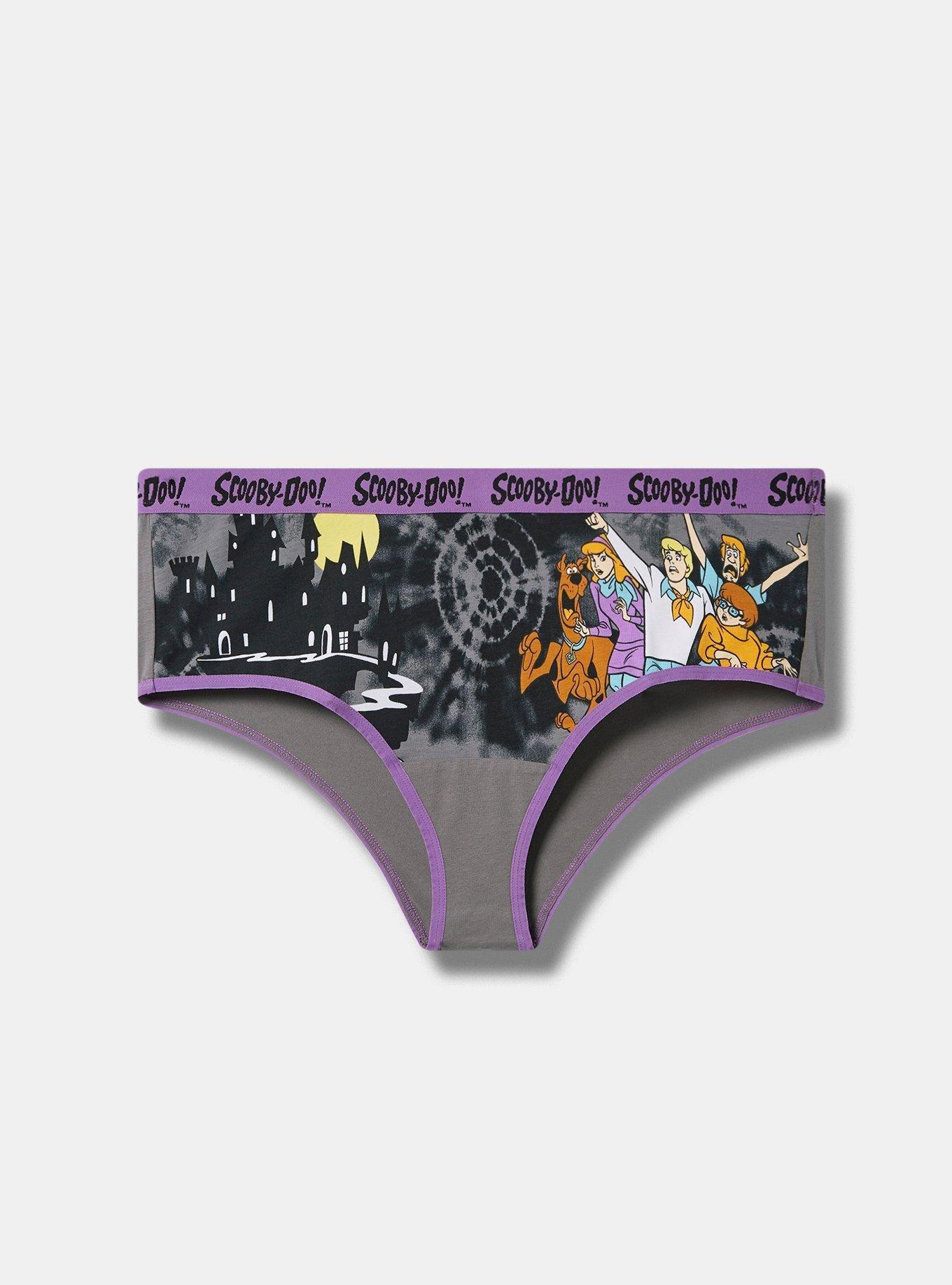 Torrid Cheeky Panties Underwear Halloween Fangs Lips Bats Black Plus 1 14  16
