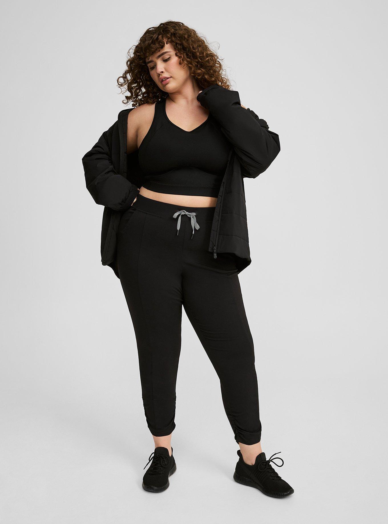 Plus Size - Happy Camper Ripstop Crop Active Park Hopper Pant - Torrid