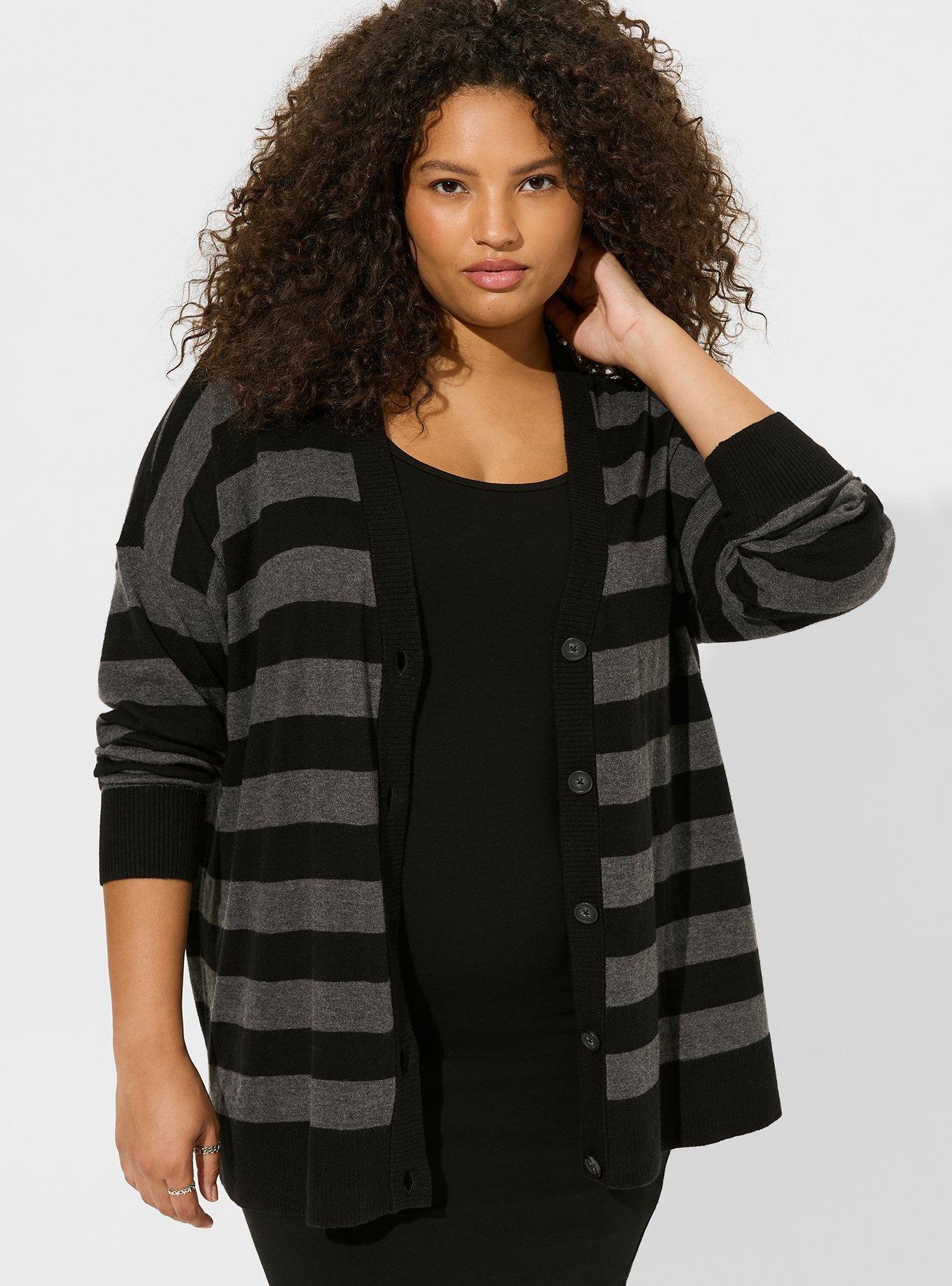 Torrid black cardigan top