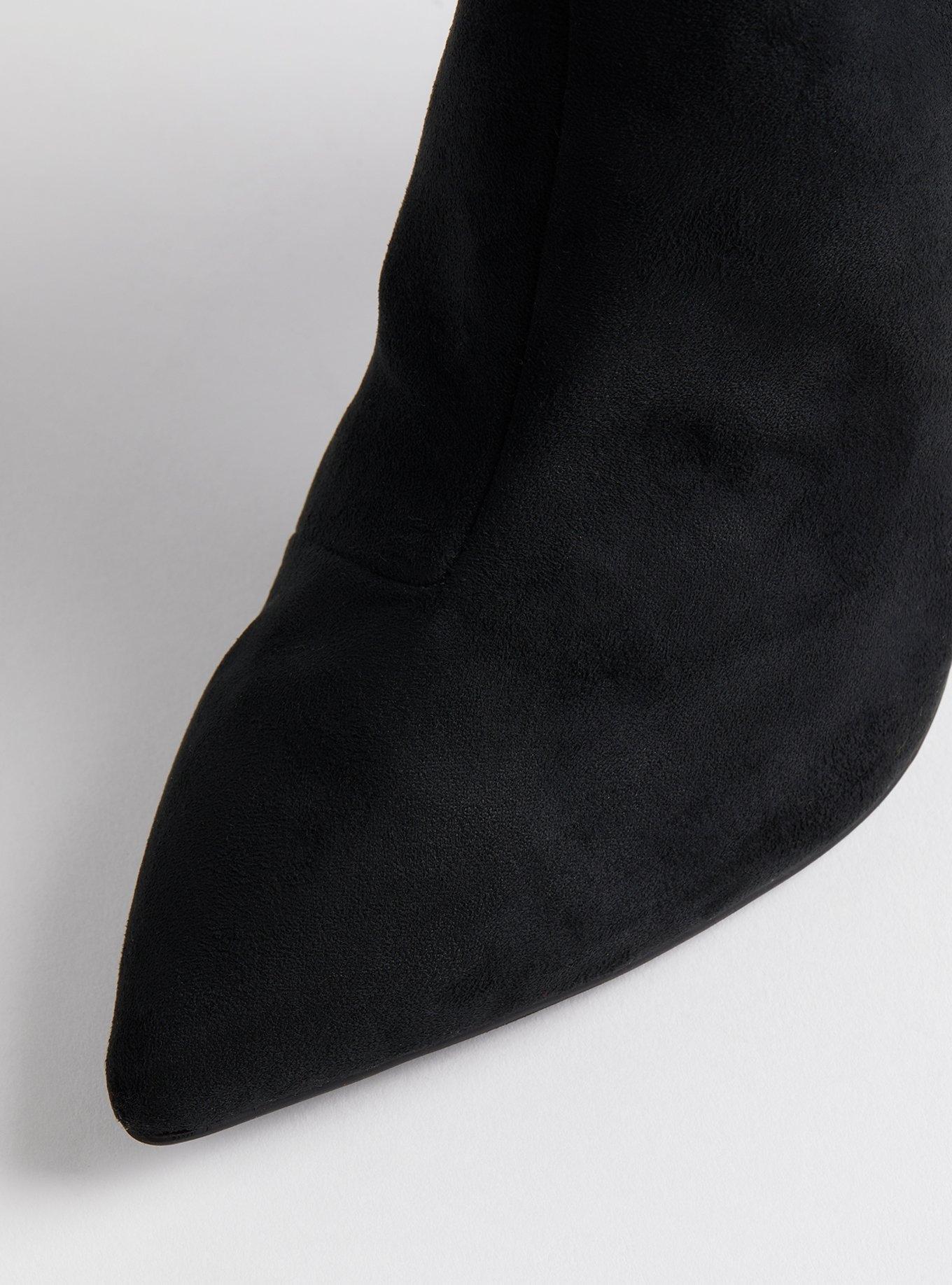 Over-The-Knee Stiletto Slouch Boot (WW)