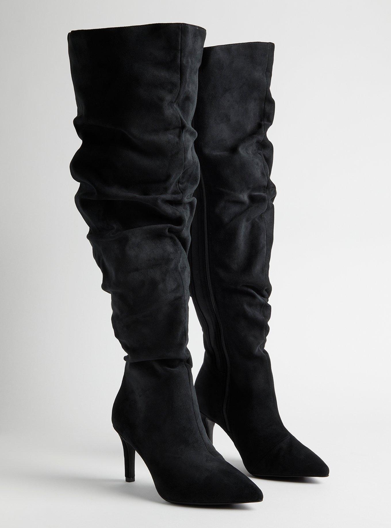 Over the knee store slouch boots