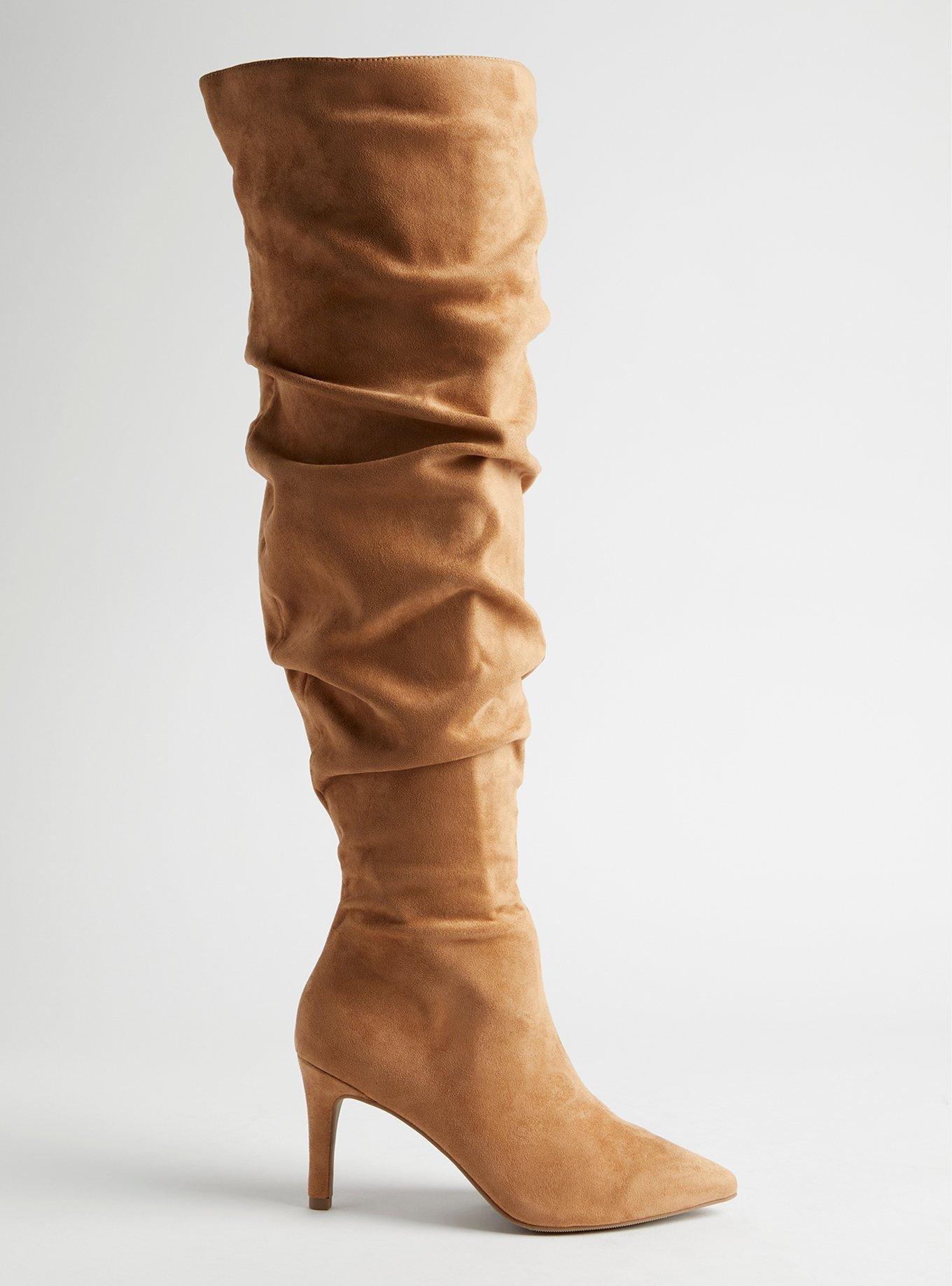 Taupe hotsell slouch boots