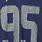 95 Classic Fit Cotton Crew Neck Varsity Sweatshirt, MEDIEVAL BLUE, swatch