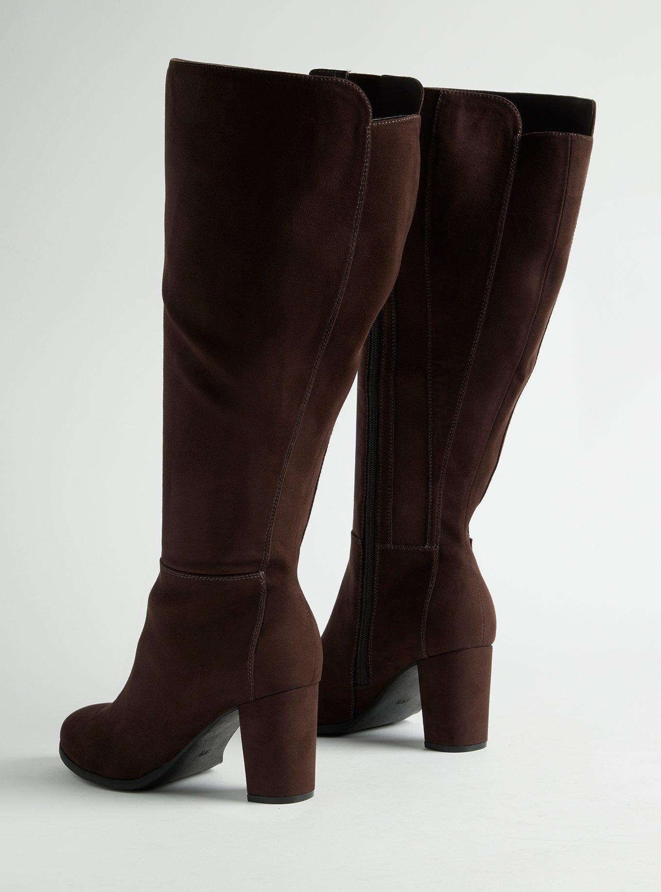 Thin Straps Almond Toe Mid Calf Boot