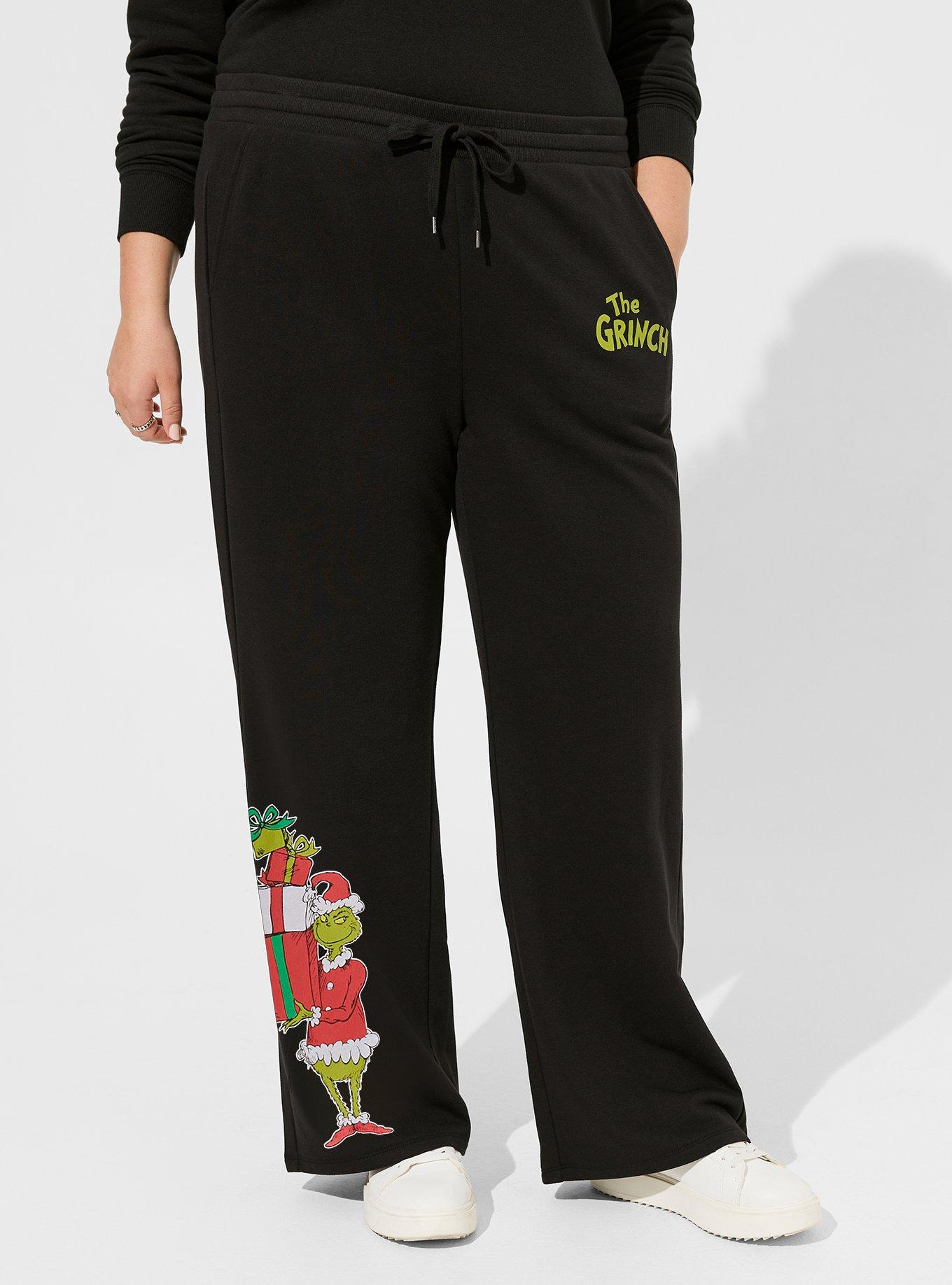 Grinch sweatpants best sale