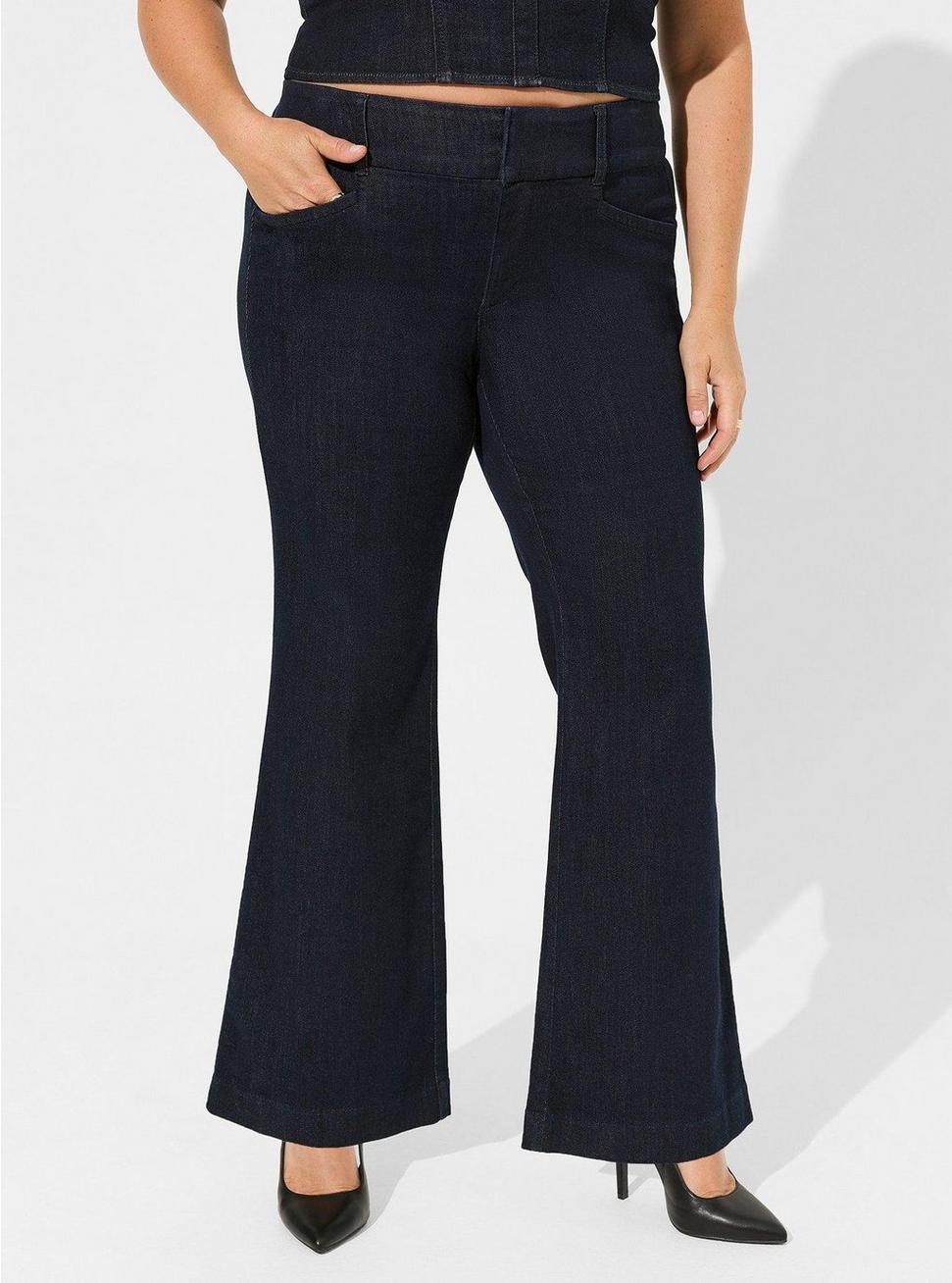 Plus Size Perfect Slim Boot Vintage Stretch Mid-Rise Jean, OZONE, alternate