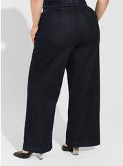 Plus Size Wide Leg Super Soft High-Rise Trouser Jean, OZONE, alternate