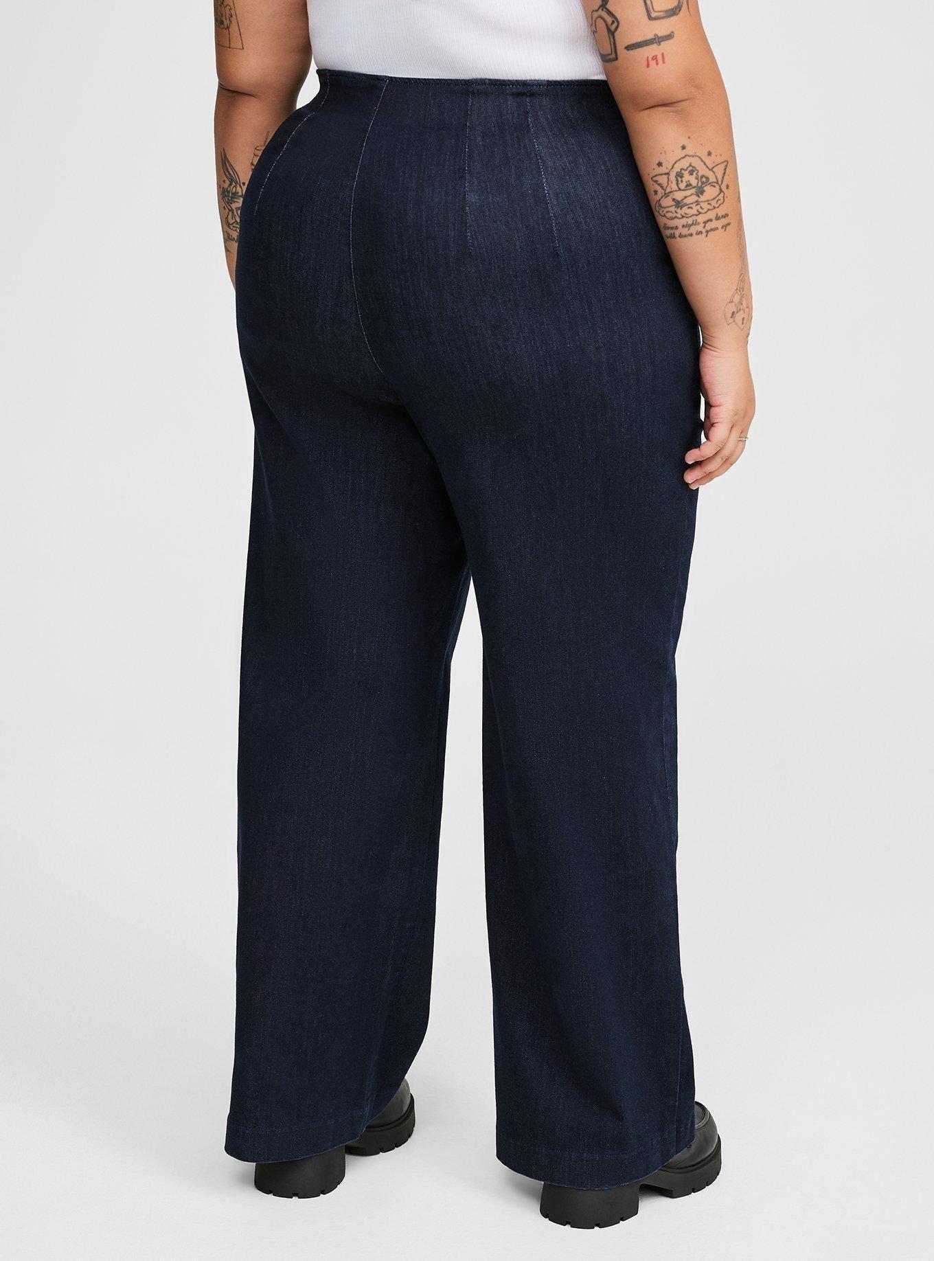 Wide Leg Super Soft High-Rise Trouser Jean