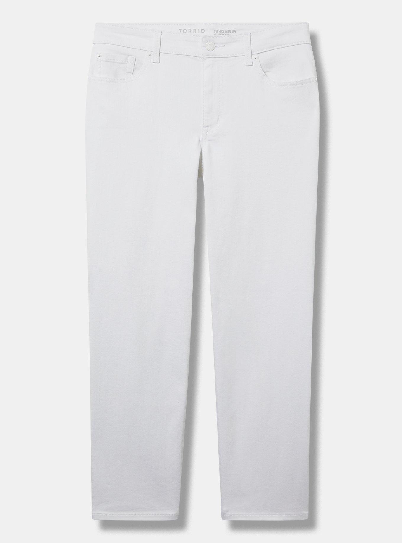 Perfect Wide Leg Vintage Stretch Mid-Rise Jean