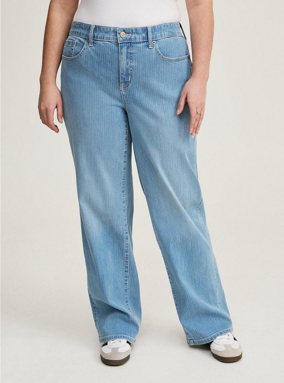 Plus Size - Perfect Wide-Leg Mid-Rise Jean - Torrid Plus Size - Perfect Wide-Leg Mid-Rise Jean - Torrid