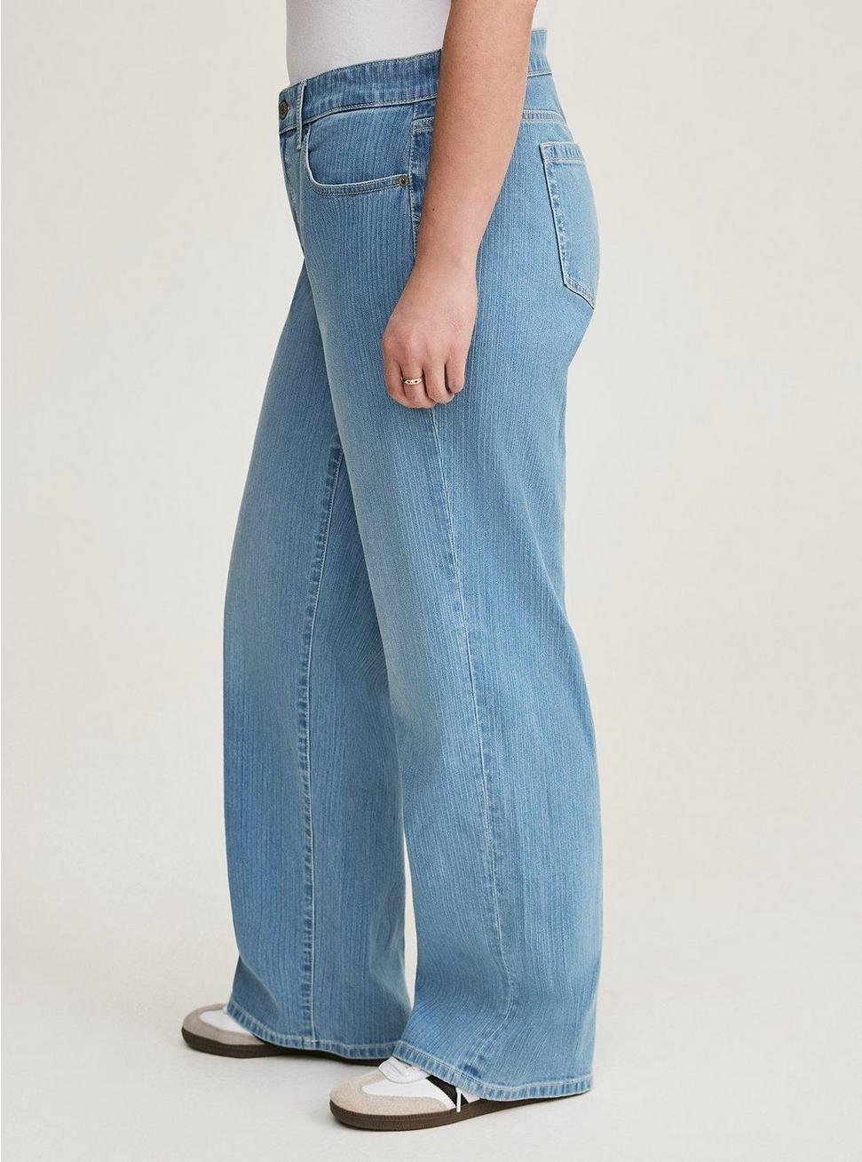 Plus Size - Perfect Wide-Leg Mid-Rise Jean - Torrid Plus Size - Perfect Wide-Leg Mid-Rise Jean - Torrid