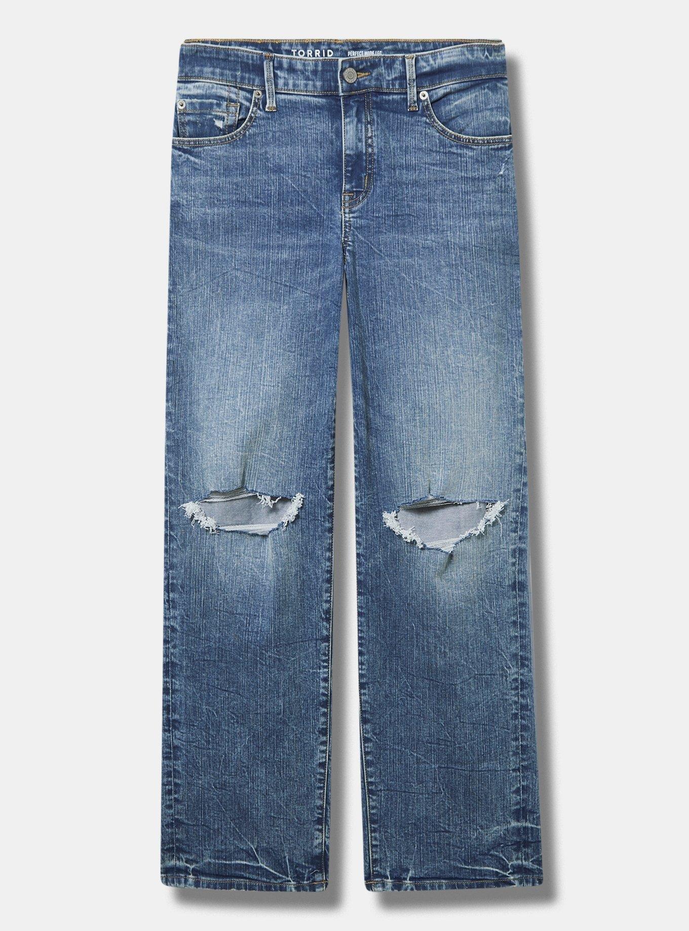 The Perfect Vintage Wide-Leg Jean in Morea Wash